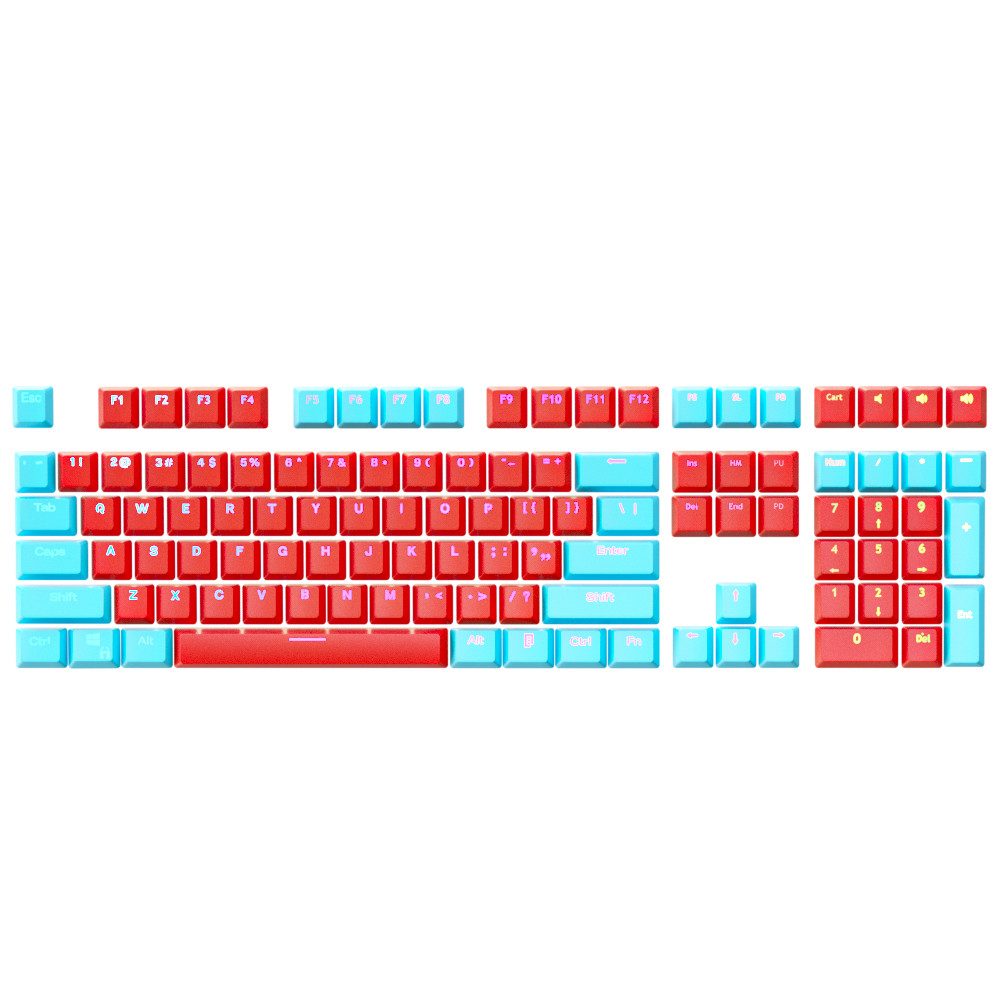 Frosted Cherry Keycap Set - Kraken Keycaps